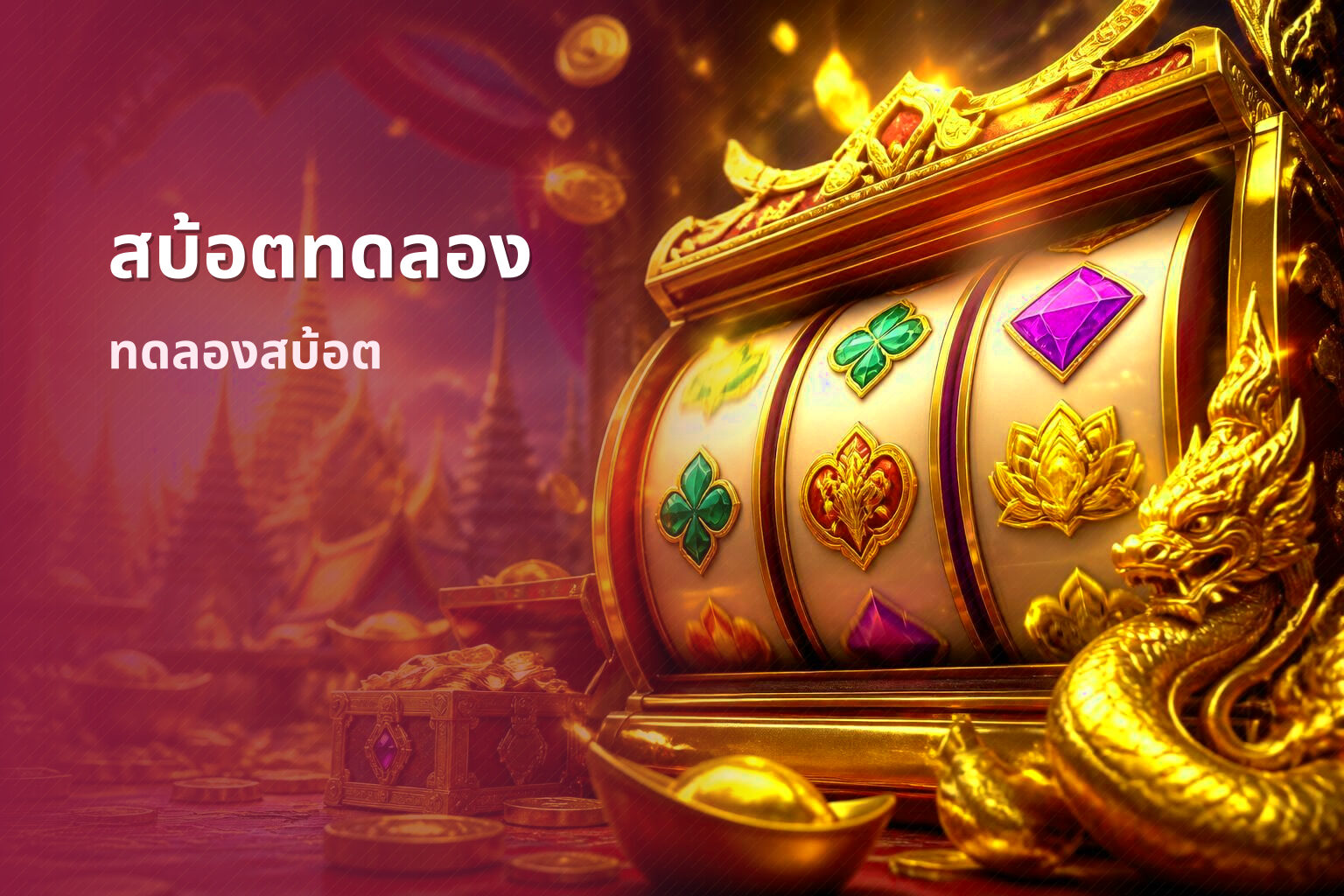 สบ้อตทดลอง - slot game trials