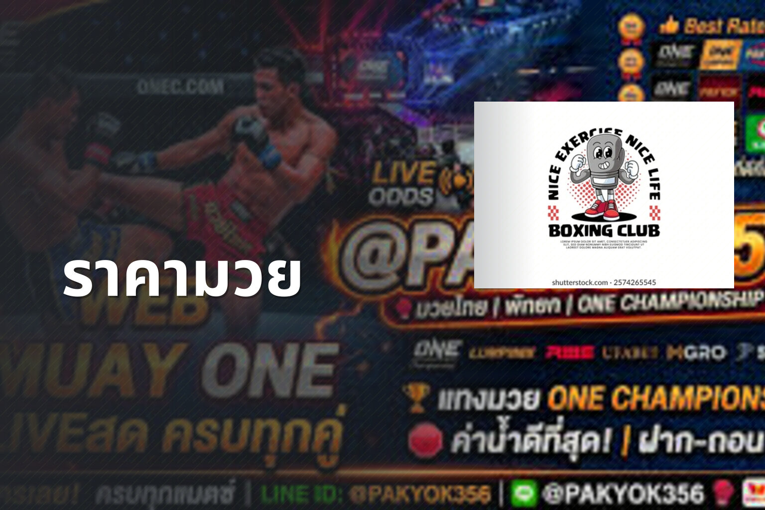 ราคามวย - boxing betting odds