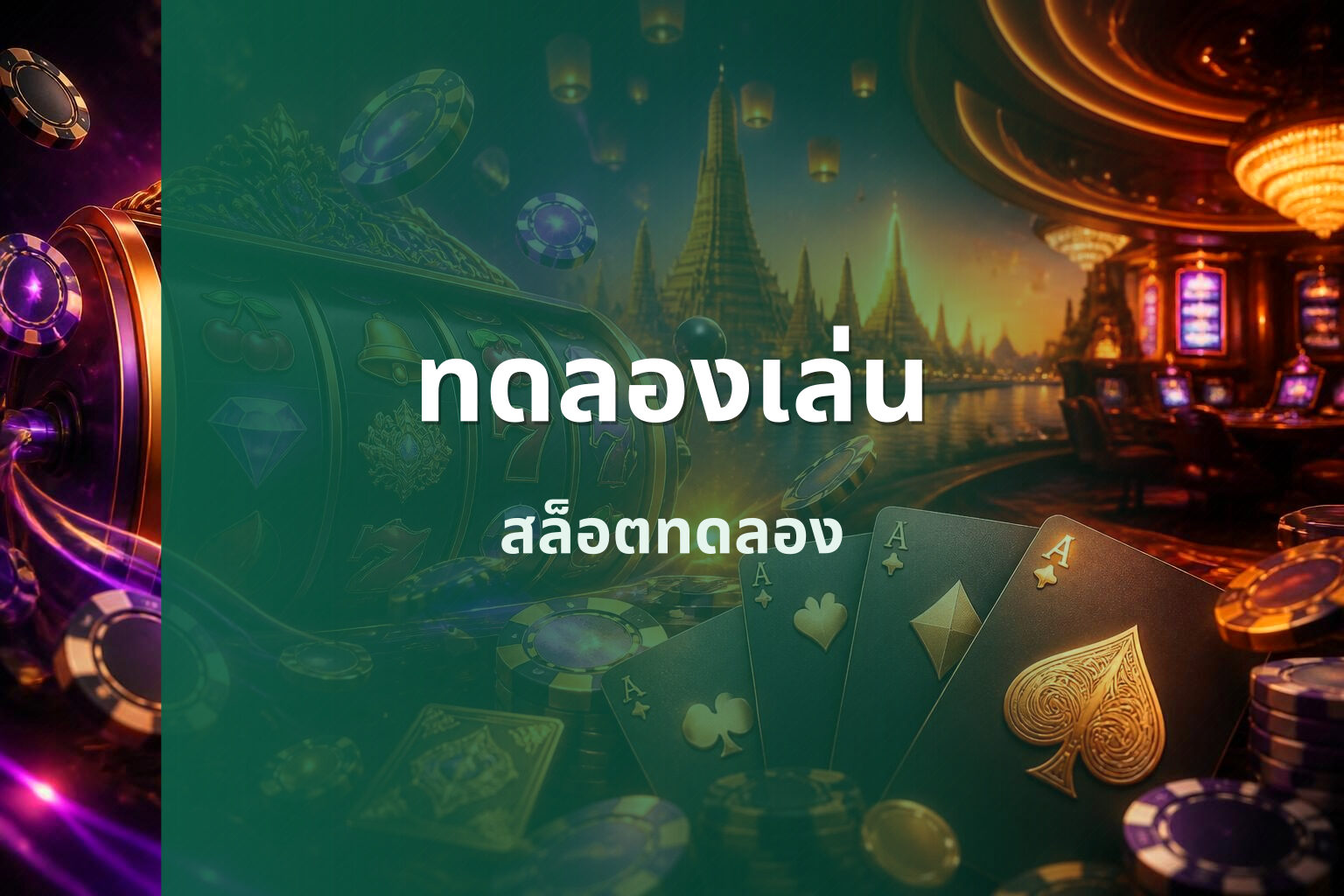 ทดลองเล่น สล็อตทดลอง