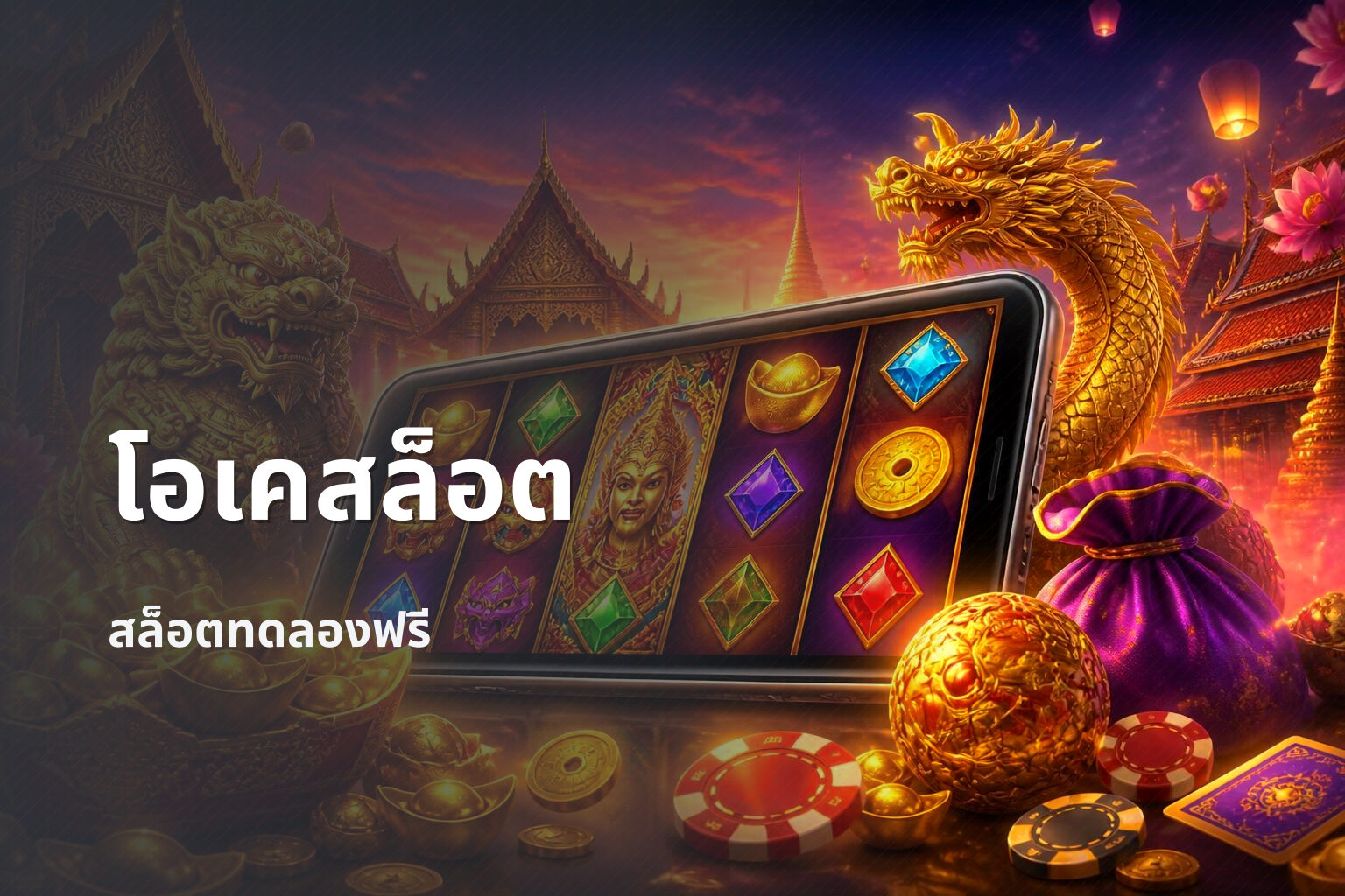 โอเคสล็อต สล็อตทดลองฟรี