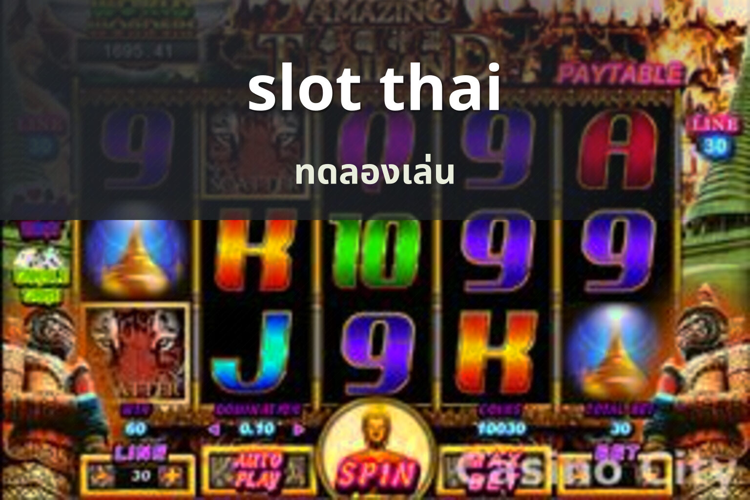 slot thai - online slot games