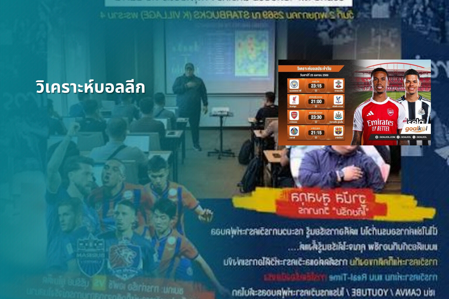 วิเคราะห์บอลลีก - football analysis