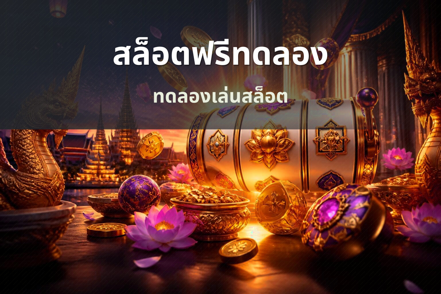 สล็อตฟรีทดลอง ทดลองเล่นสล็อต