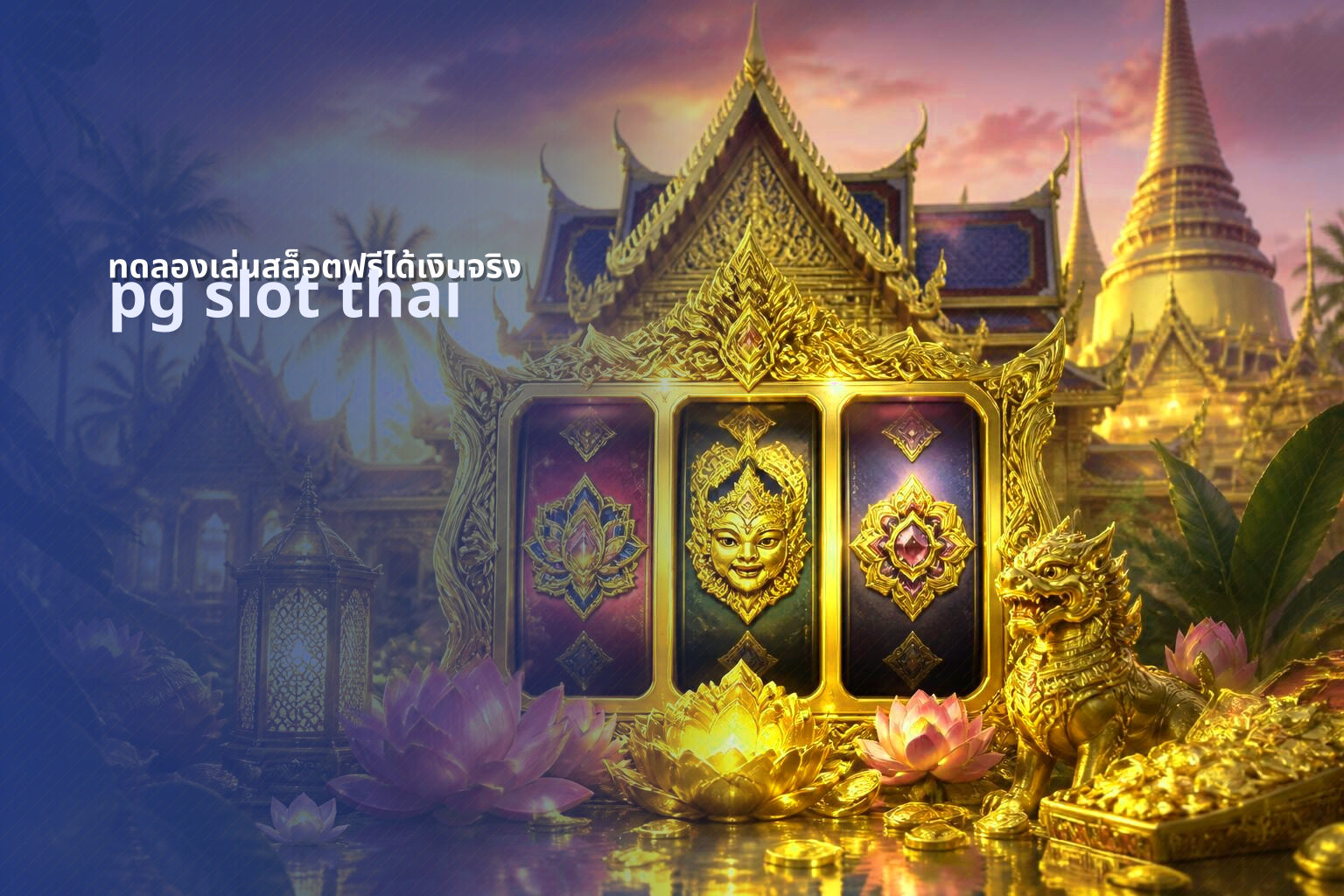 ทดลองเล่นสล็อตฟรีได้เงินจริง pg slot thai
