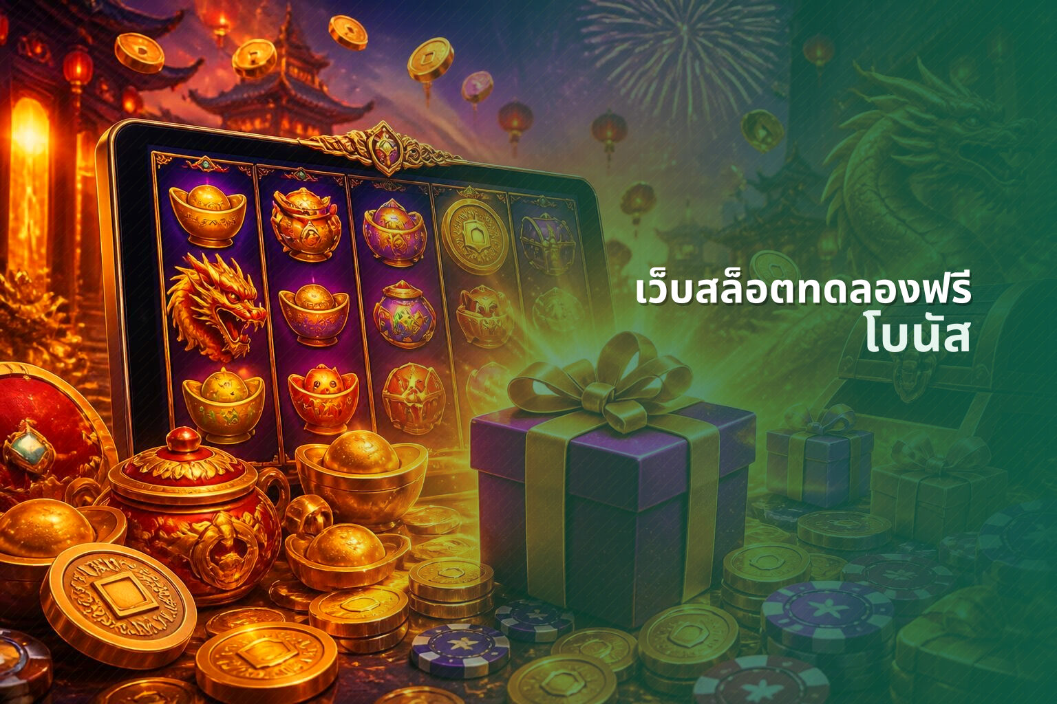 เว็บสล็อตทดลองฟรี โบนัส