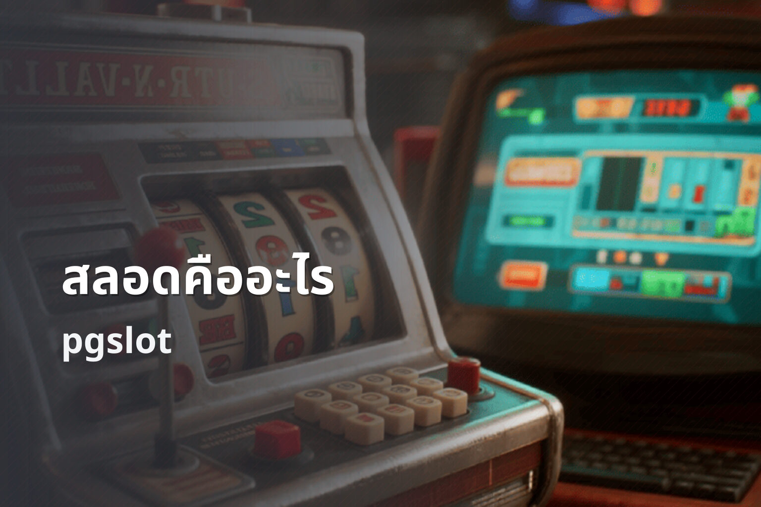 สลอดคืออะไร - slot game explanation