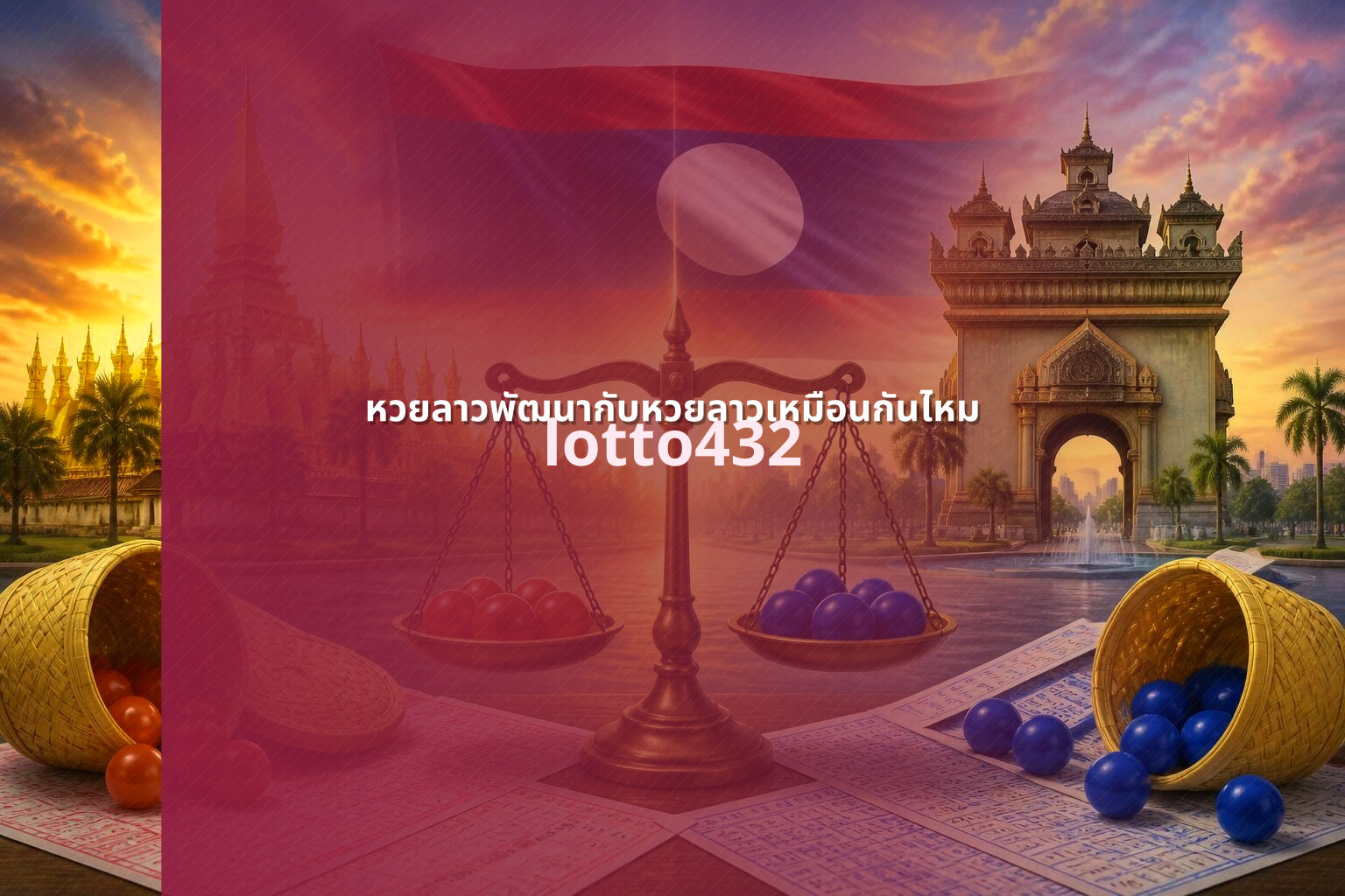 หวยลาวพัฒนากับหวยลาวเหมือนกันไหม - lottery comparison