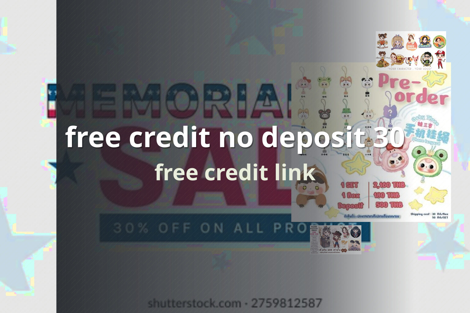 free credit no deposit 30 - promotions