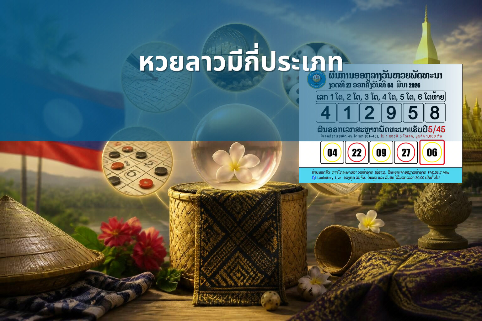 หวยลาวมีกี่ประเภท - หวยลาว