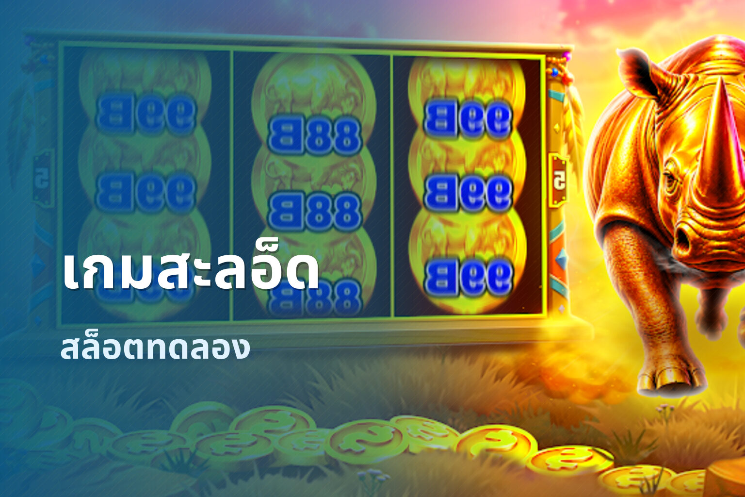เกมสะลอ็ด - slot games