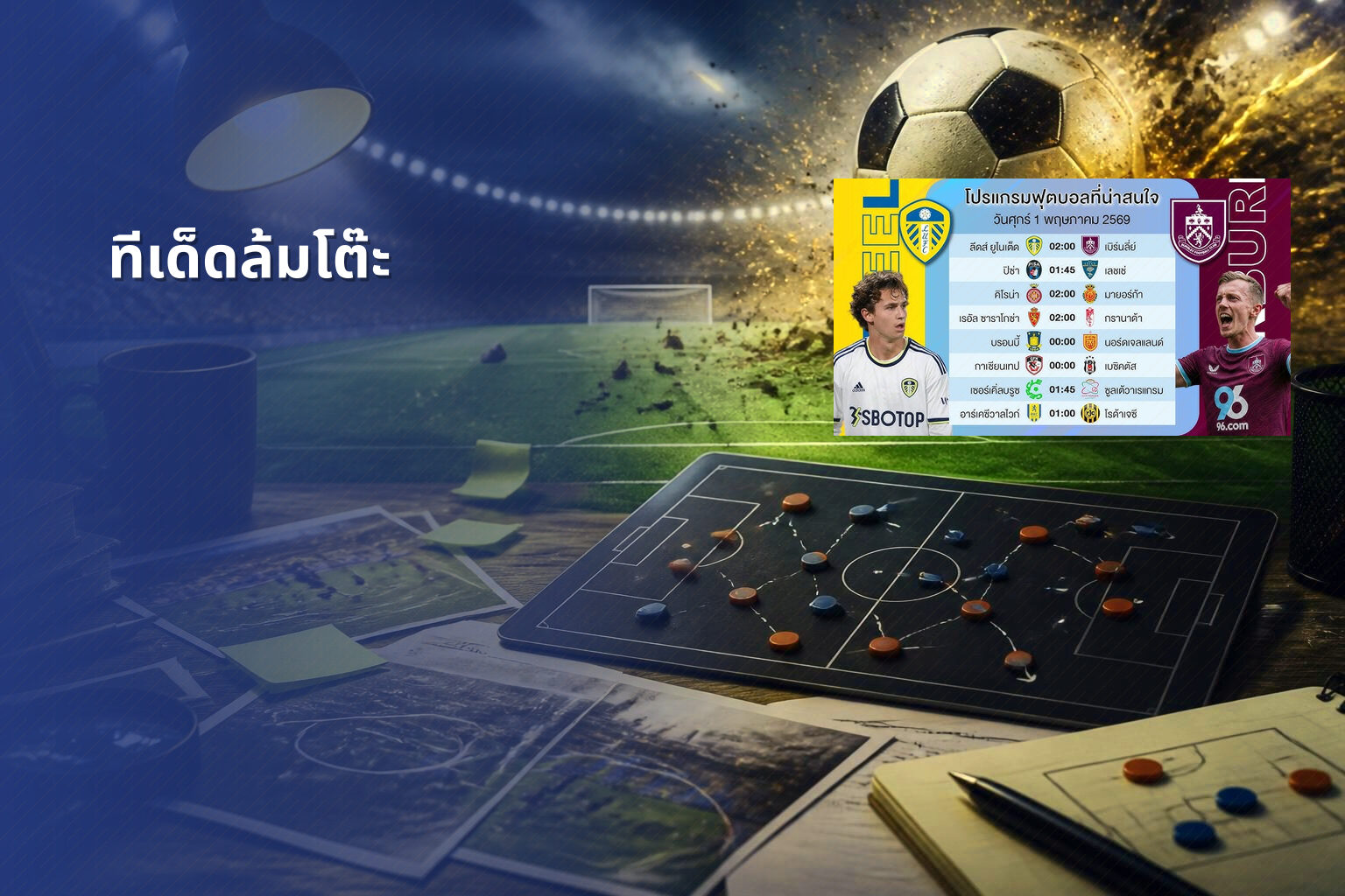 ทีเด็ดล้มโต๊ะ - sports betting tips