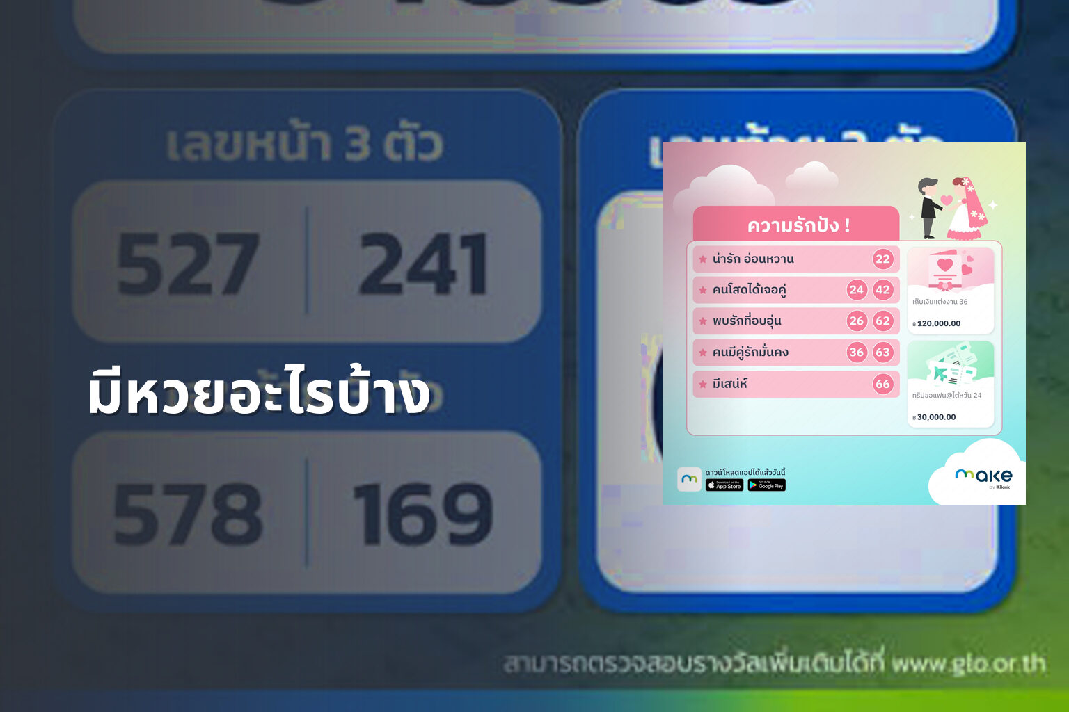 มีหวยอะไรบ้าง - หวย