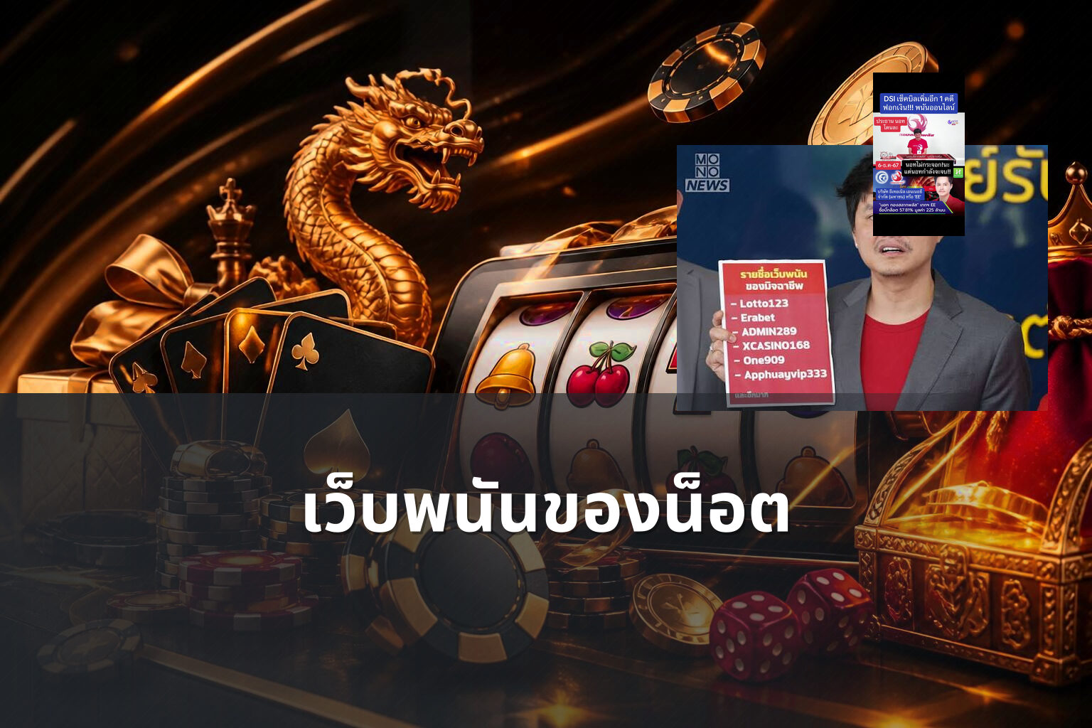 เว็บพนันของน็อต - online gambling site