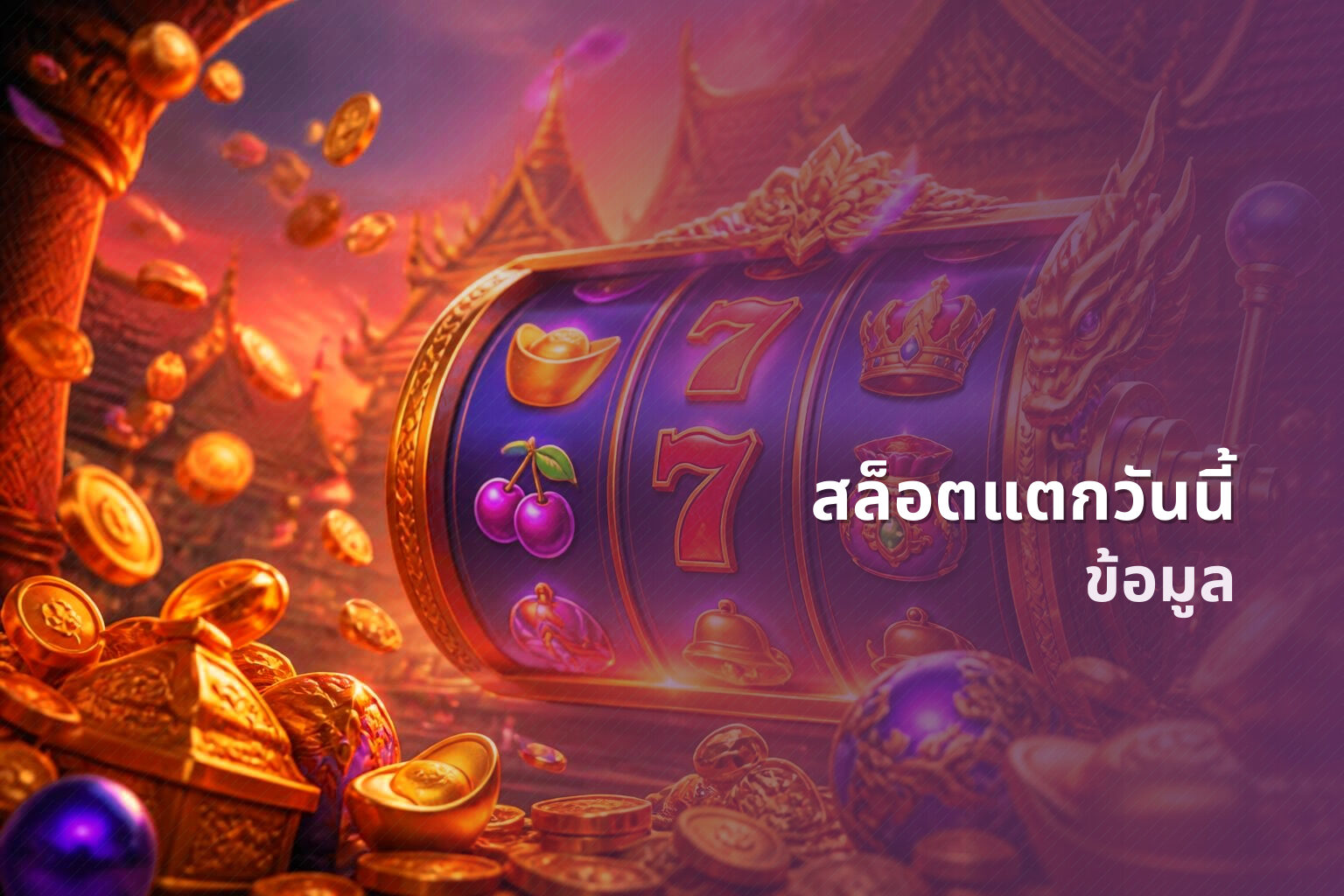 สล็อตแตกวันนี้ - online slot game