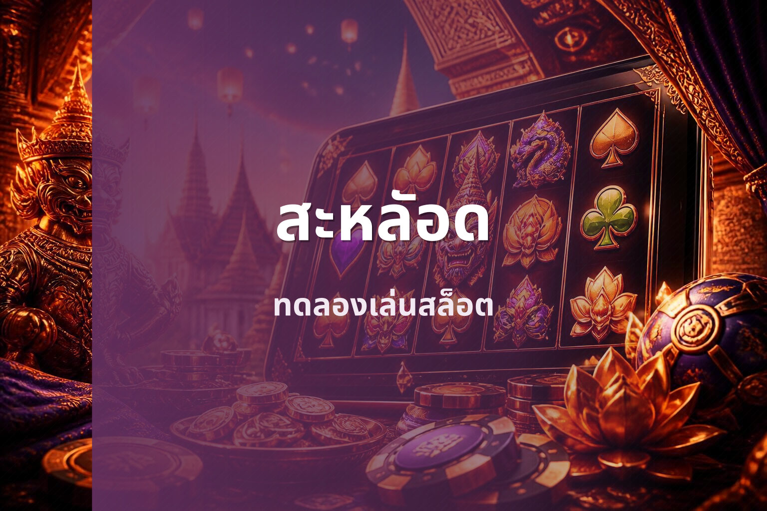 สะหลัอด ทดลองเล่นสล็อต