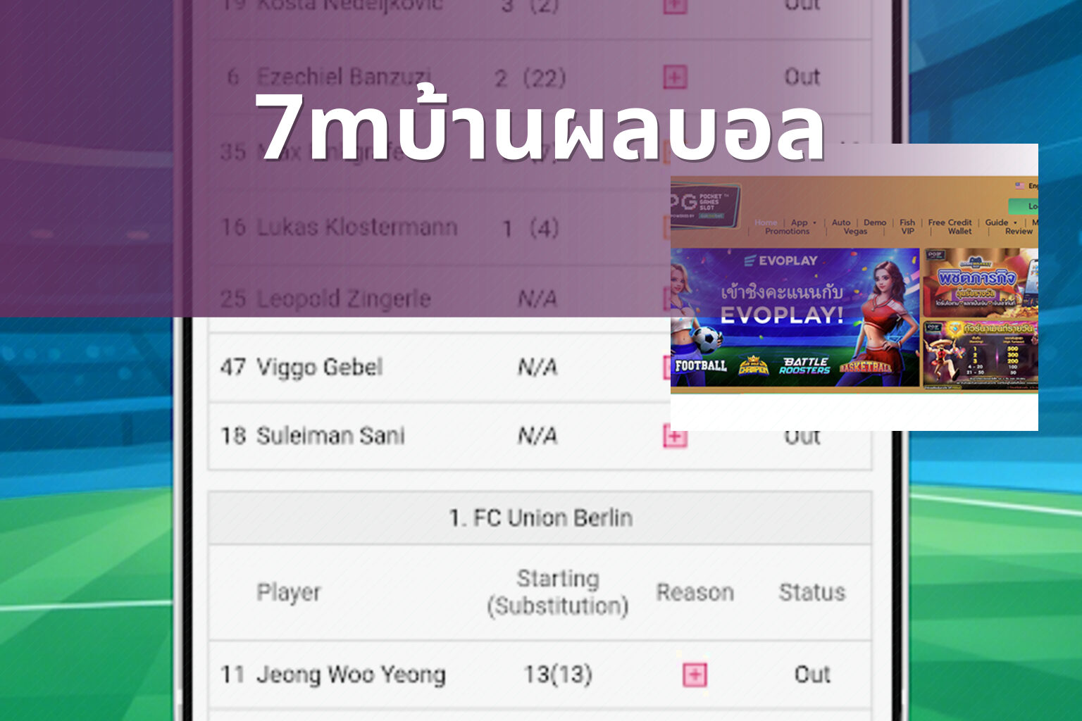 7mบ้านผลบอล - football match updates