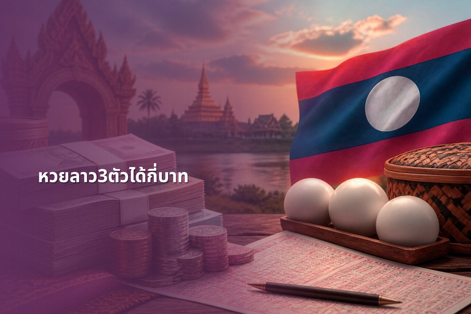 หวยลาว3ตัวได้กี่บาท - หวยลาว