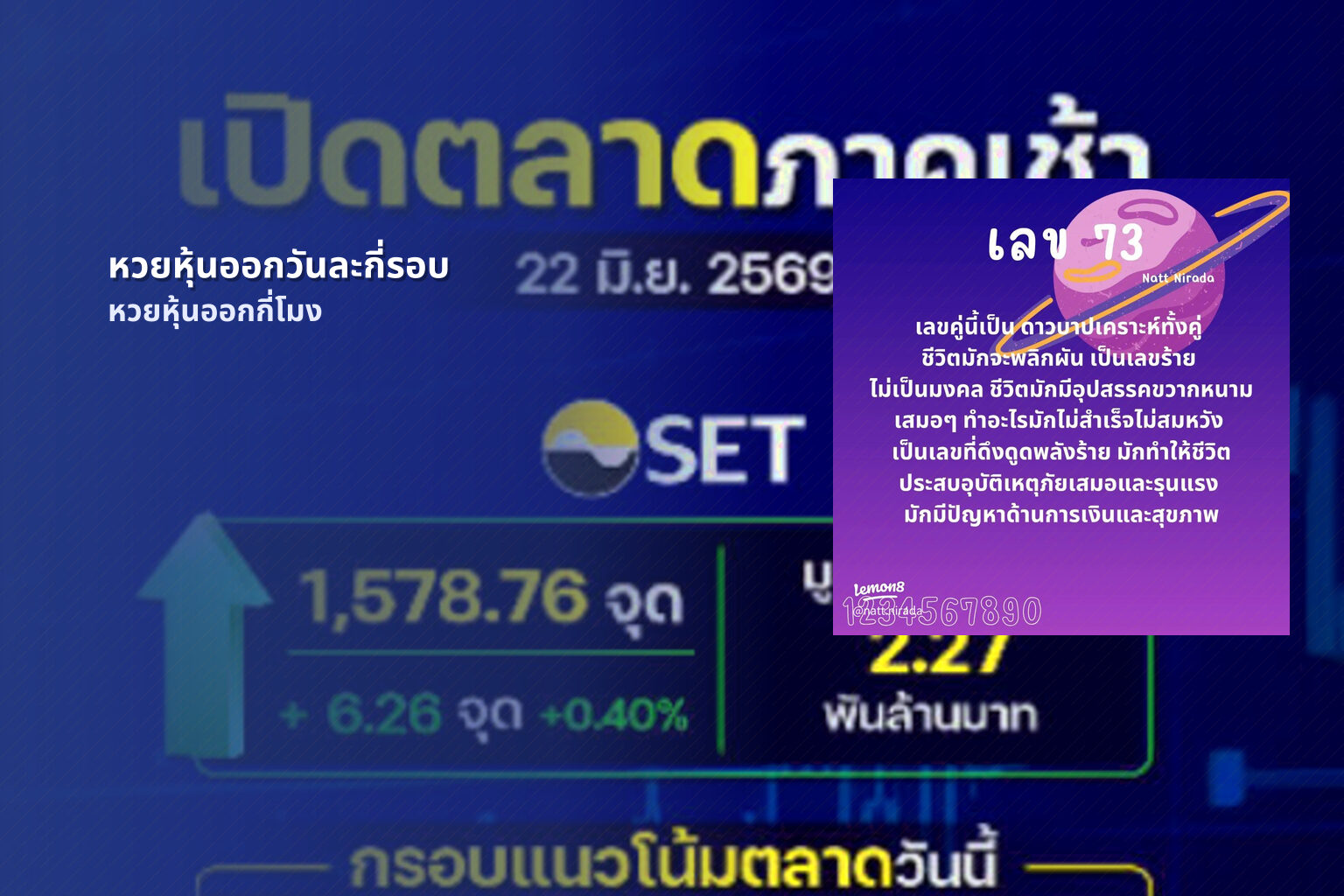 หวยหุ้นออกวันละกี่รอบ หวยหุ้นออกกี่โมง