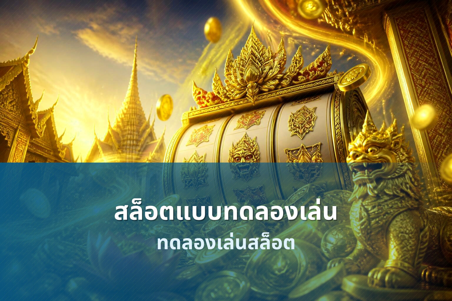 สล็อตแบบทดลองเล่น ทดลองเล่นสล็อต
