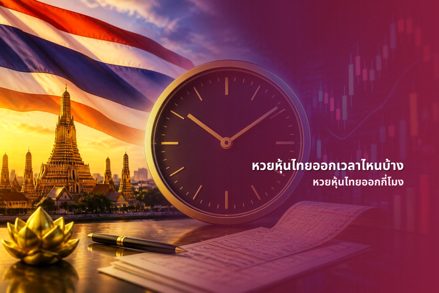 หวยหุ้นไทยออกเวลาไหนบ้าง หวยหุ้นไทยออกกี่โมง