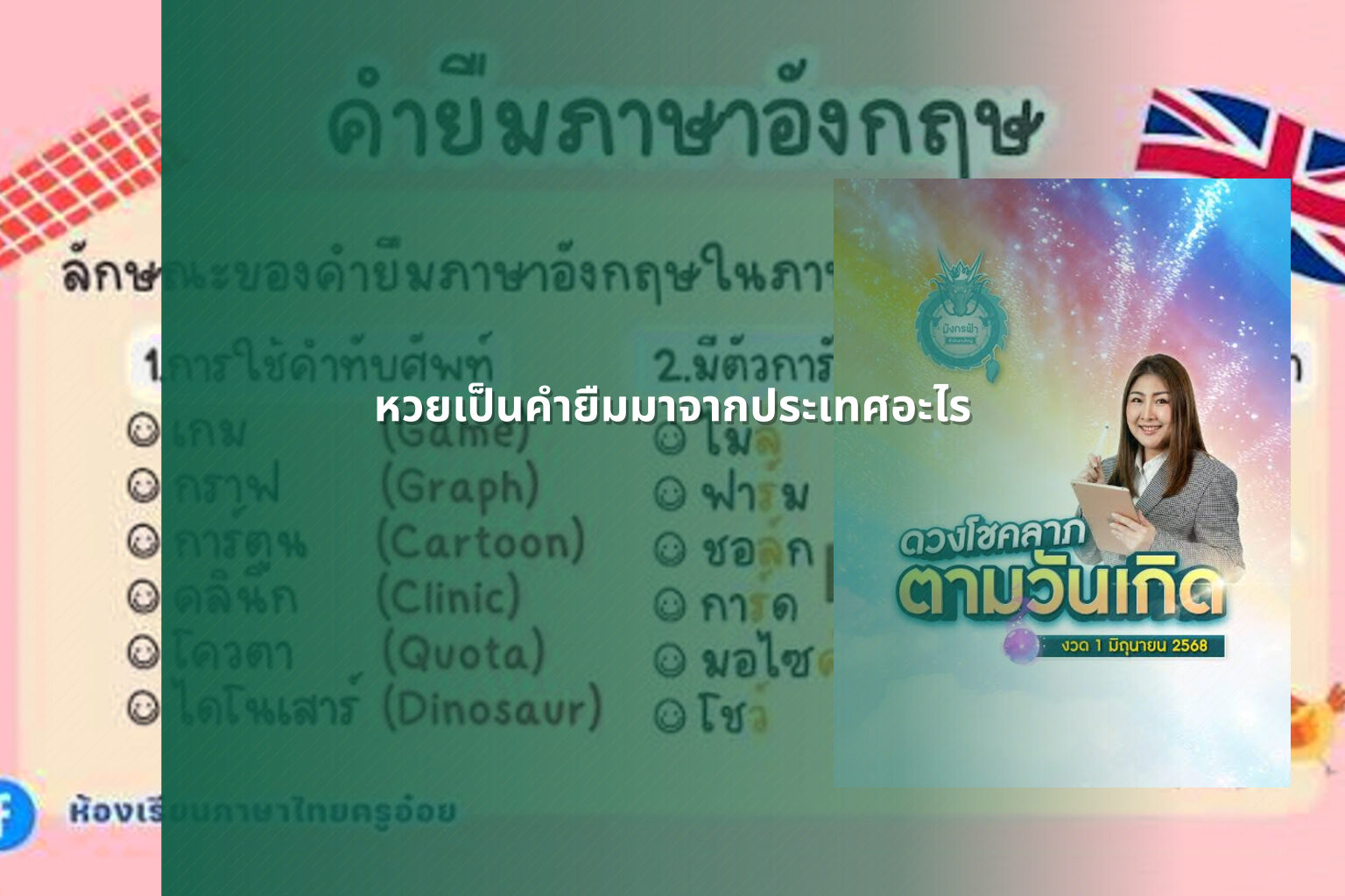 หวยเป็นคำยืมมาจากประเทศอะไร - หวย