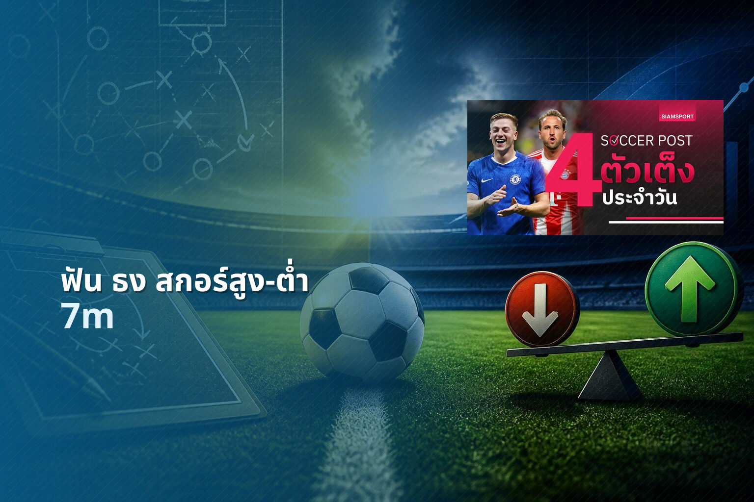 ฟัน ธง สกอร์สูง-ต่ำ - football betting predictions