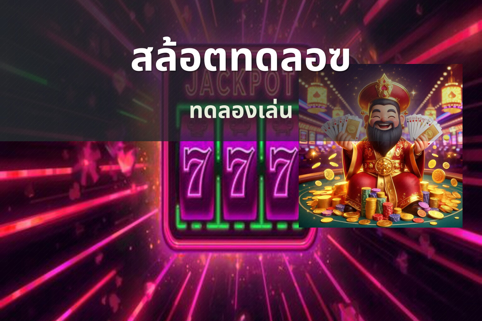 สล้อตทดลอฃ ทดลองเล่น