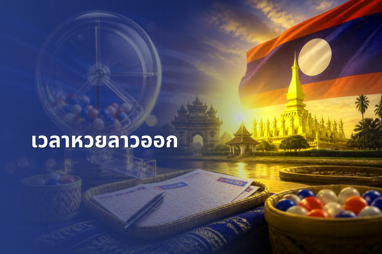เวลาหวยลาวออก - lottery timing