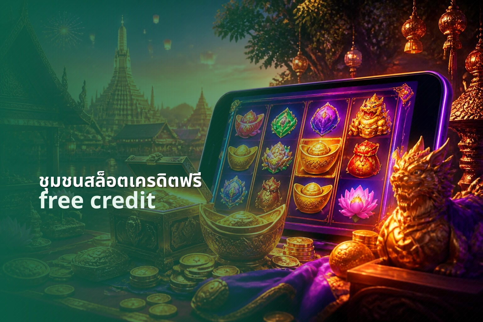 ชุมชนสล็อตเครดิตฟรี free credit