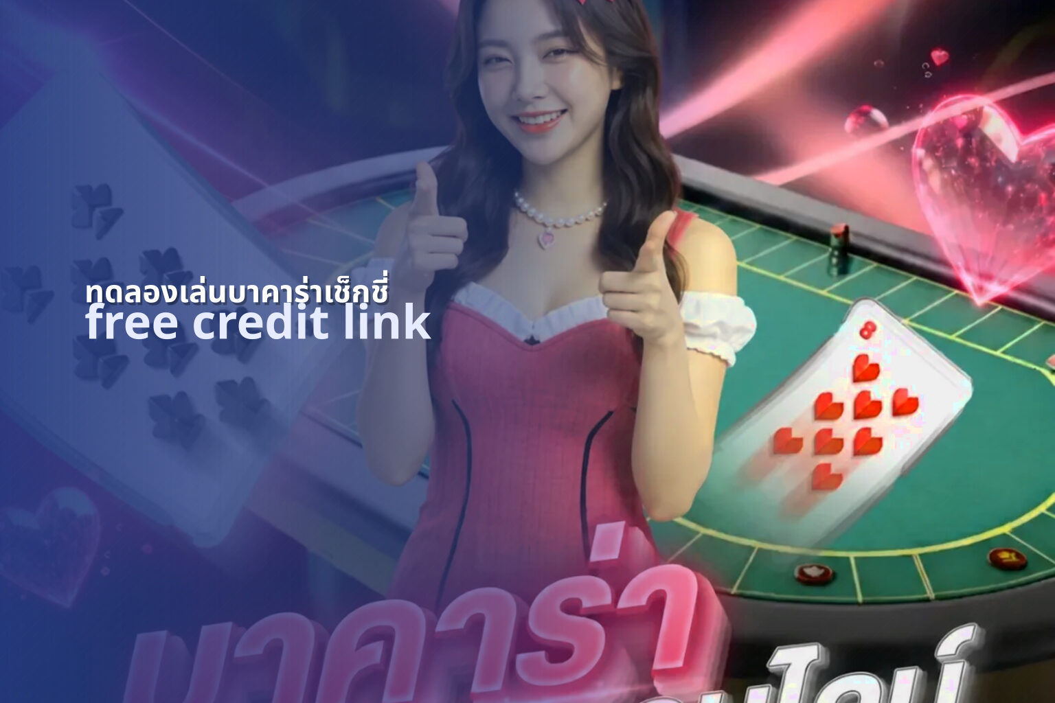 ทดลองเล่นบาคาร่าเช็กชี่ free credit link
